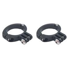 2X para Tubo de Assento Suporte de Extensão de Câmera Suporte de Liga de Alumínio Adequado para Instalação de Equipamentos de Interface