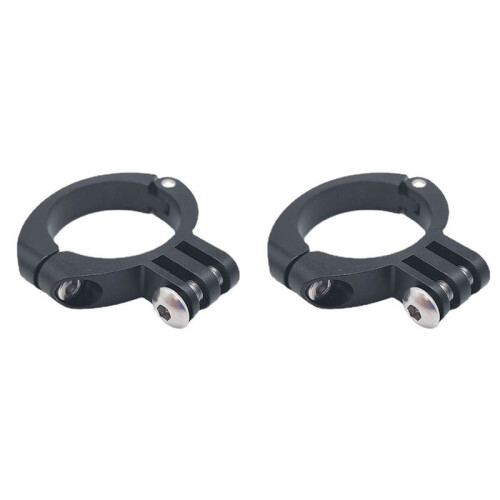 2X for  Tube  Camera Extension Bracket Aluminum Alloy Bracket Suitable for Installing  Interface Equipment
