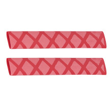 2Pcs Drum Stick Handle Grip Drumming Drum Percussions-Red
