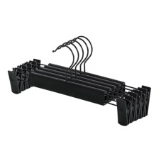 Metal Pants Hangers Set 10 pcs with Adjustable Width