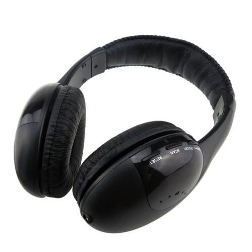 Wireless RF Headset 5-in-1