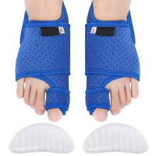 Men Adjustable Toe Bunion Splint Straightener Straightener with Gel Arch Foot Pain Relief Hallux Valgus Corrector Bunion Splint