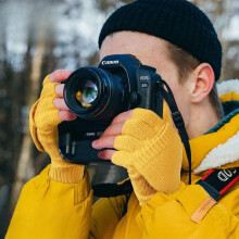 Touchscreen Gloves for Photography and Drones Half-Finger