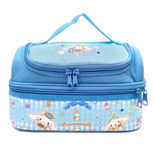 Cinnamoroll lunch bag blue double-deck leakproof