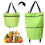 Folding Portable Grocery Cart with Wheels 1