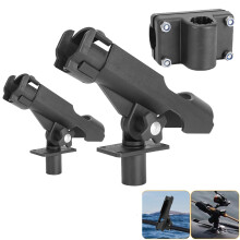 Kayak Fishing Rod Holder 360 Rotatable with Clamp 2PCS