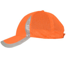 High-Visibility Reflective Baseball Cap Safety Workwear