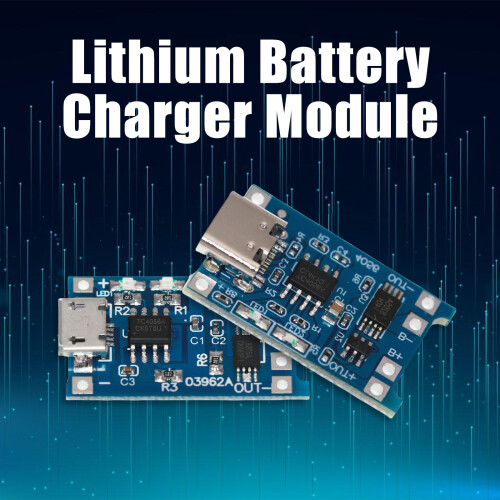Type C/Micros USB 18650 Lithiums Charging-TYPE C interface 1
