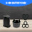 Plastic Battery Case Shell for 12V Drill Batteries for DIY 2