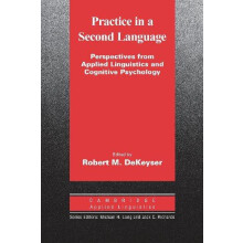 Practice in a Second Language Perspectives from Applied Linguistics an