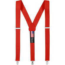 Men's suspenders with clips Y-back design 1 pair