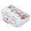 Supvox white paper packing box elegant storage 5 count 1