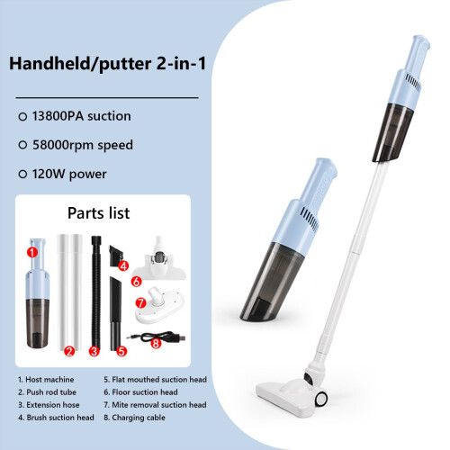 Car Vacuum Cleaner Wireless Handheld 12V High Suction