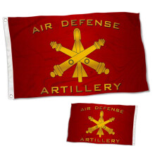 Air Defense Artillery Flag Banner Double-Sided 12x18 Inch