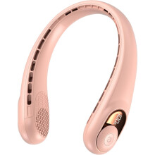 Neck Fan, Portable Bladeless Neck Fans with LED Display, 360 Airflow, 4000mAh Rechargeable Battery