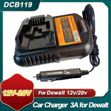 DCB119 Car Charger Replacement for Dewalt Batteries
