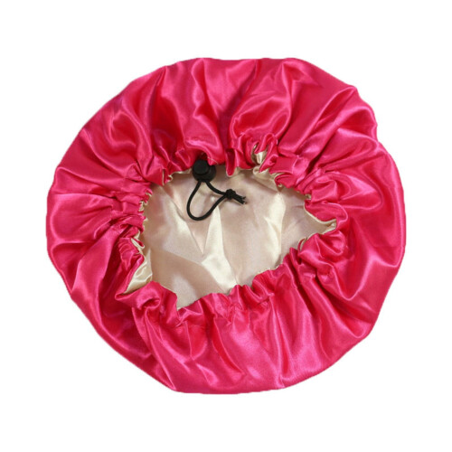 Kids Satin Bonnet Double-Layer Adjustable 6-12M