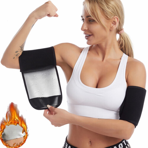 Stretchy Arm Sleeves for Workout Muscle Support Slimming