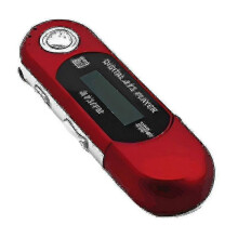 (Red) Usb Mp3 Player Portable Music Player Digital Lcd Screen 4g Storage Fm Radio Multifunction Mp3 Music Player Usb Stick Fk-Yvan