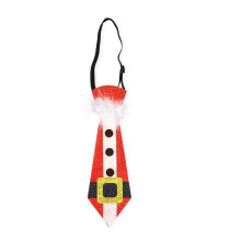 Snowman Necktie Christmas Santa Theme for Kids and Men