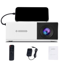 Mini portable HD projector for indoor outdoor movies