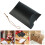 Black Paper Pillow Candy Box Foldable with Jute Rope Small 1