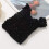 Stretch Bubble Shopping Bag Black Large Capacity 1
