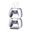 Acrylic Controller and Headset Stand 3-Tier 2-Pack 1