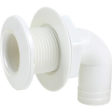 ABS Thru-Hull Fitting 90 Marine Connector 3/4 in and 1 in