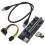 PCIe GPU Card Set Black Aluminum Copper Cooling 1