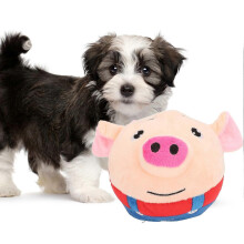 2025 Rechargeable Cartoon Pig Plush Sound Pet Toy