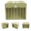 Plastic Bunny Feeder Holder Light Green Small Pet Cage 1