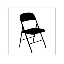 Folding Chair Sticker Montgomery Brawl L7 B6 R2N2