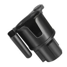 Car Cup Holder Expander with Phone Mount