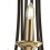 Pendant 9 Light Chandelier Dark Bronze Brown Ceiling Light E14 Dimmable IP20 3
