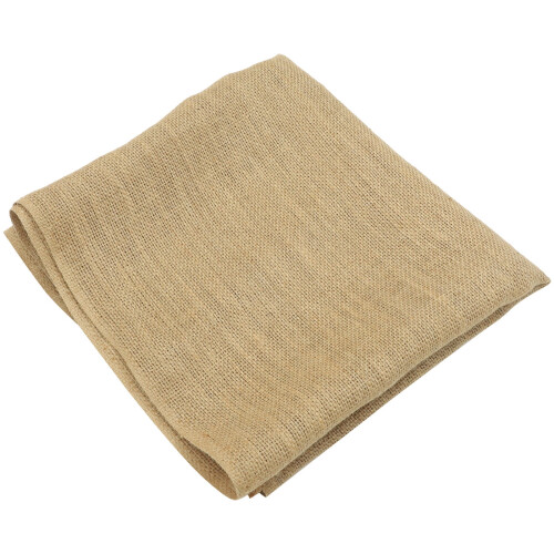 Beige Burlap Tufted Fabric Backdrop 1 Piece 2