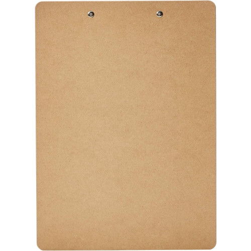 Brown Hardboard Clipboard 6-Pack 2