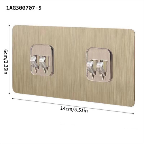 Acrylic Adhesive Hooks Unseamed Installation High-7cm single 2
