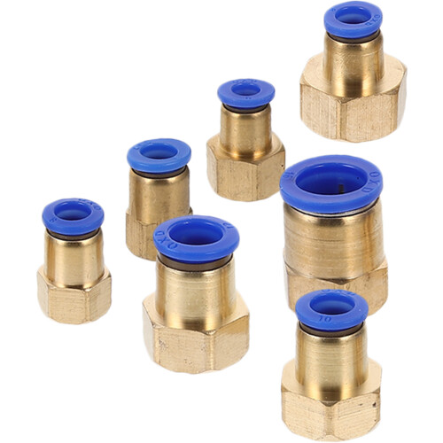 Air Hose Fitting Assortment Crimp Type 7 Pieces 2