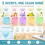 (purple, 100pcs) Multi-Function Floor Cleaning Tablets Dissolvable Deep Cleaner for Hardwood Floor Tile Effective Remover 30 Packs 4