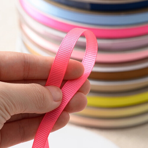 Dark Blue Polyester Craft Ribbon 6mm91m 3 Rolls 2