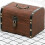 Classical Wooden Treasure Chest Savings Box for Children 4