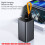 Professional PD22.5W Charger Case Fast Charging Case for-Grey 4