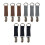 9 Pcs Hat Clip Hat Retainer Keepers High, Elastics Webbing Rib Clip 2