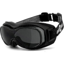 Motorcycle Overgoggles for Glasses Wearers - Anti-Fog Safety Goggles with HLT Plastic Lens