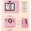 Kids Instant Print Camera 1080P Pink 2