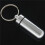 2X Silver Pill Medicine Box Case Holder Container Capsule Bottle Keyring Keychain 7