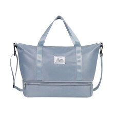 UHUYA Sporttasche für Damen, blau, Reisetasche mit Schuhfach