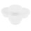 Basin Overflow Hole Plug White 4 pcs 3.1 x 2.4 x 1.4 cm 6