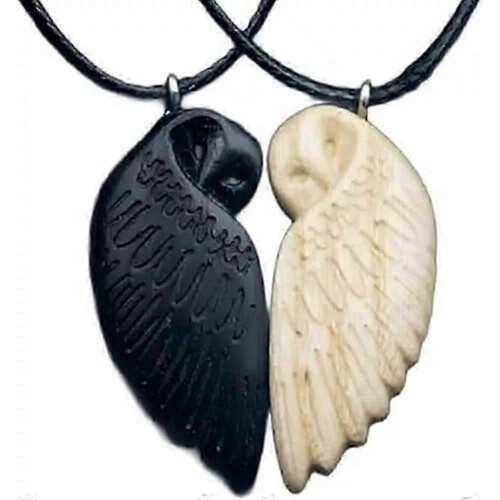 1pair Couple Necklace Owl Pendants Gift